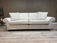 NEW BLENHEIM Fabric 4 Seater Sofa - RRP £2270