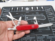 Vintage Victorinox Climber Swiss Army Knife 91mm Coutellerie du Mont-Blanc,