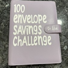 100 Envelope Challenge Binder Savings Book wi...
