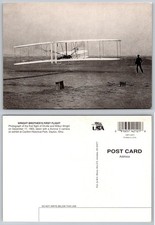 Wright Brothers First Flight 1903 Postcard Dayton Ohio Aviation History