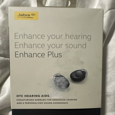 Jabra GN Enhance Plus OTC Hearing Aid ITE In-Ear, Black, Both Ears