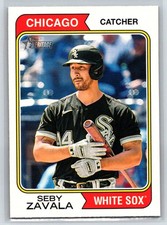 2023 Topps Heritage #596 Seby Zavala Chicago White Sox