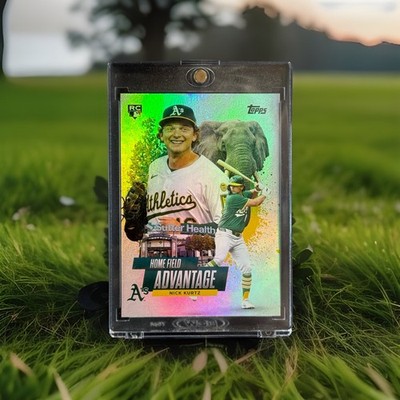 2025 Topps Update Baseball MLB Athletics RC Nick Kurtz Home Field