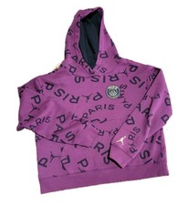 Nike Air Jordan Paris Saint Germain All Over Print Hoodie boys 2 XL 15/16 Yrs