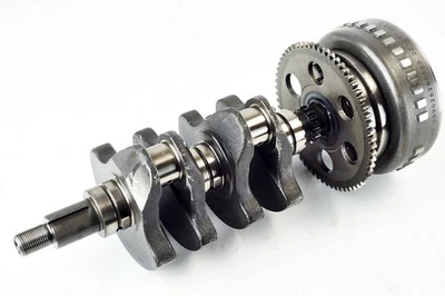 Benelli TRK 502 X 2021-2025 Arbre Moteur Volant Poulie Démarrage Roue Noir 1 - Photo 1/4