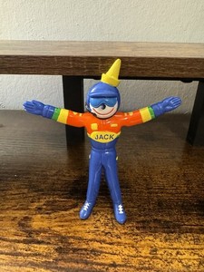 Vintage Jack in the Box NASCAR Bendable Figure