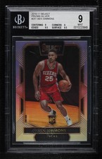 2016-17 Panini Select Courtside Silver Prizm Ben Simmons #251 BGS 9 MINT 09um