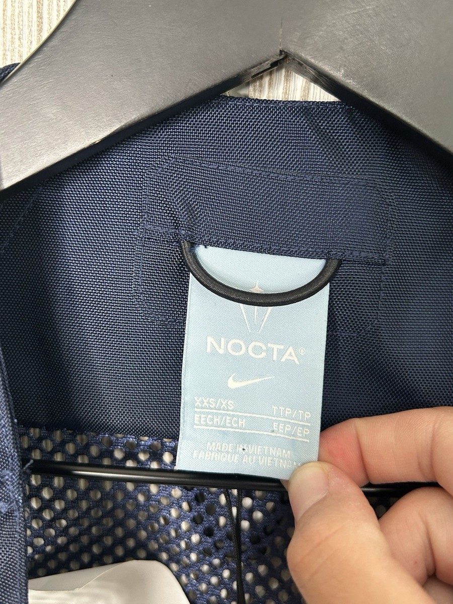 Nike NOCTA Opal Modular Tactical Gilet Vest Blue HV1062-410 XXS/XS