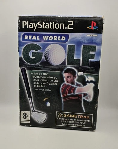Real World Golf PS2 Game French Version France Sports Playstation 2 Game