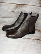Cole Haan Brown Leather Chelsea Ankle Boots Women’s Size 8B Brazil
