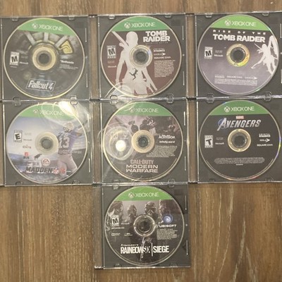 Xbox One Game Lot - Fallout, Tomb Raider, Call of Duty, Madden NFL