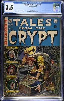 Tales from the Crypt #29 (EC Comics April-May 1952). CGC 3.5 Gypsy Cover