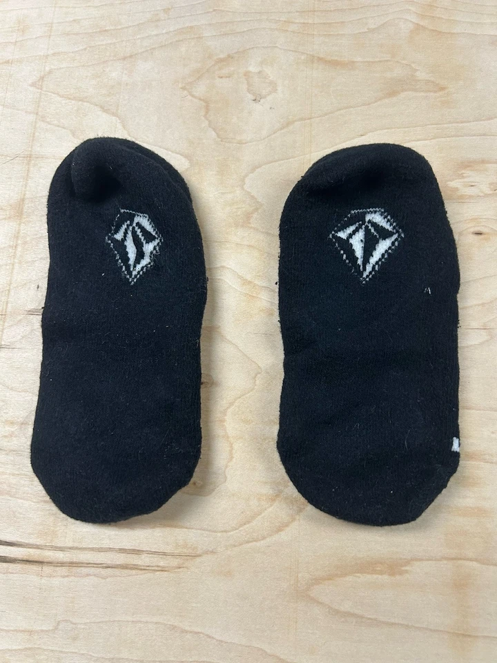Volcom Black No Show Socks - See Measurements - Image 2 of 3