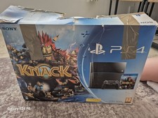 Sony PlayStation 4 PS4 1 TB Black Console Bundle w/ Controller, Stand & 4 Games