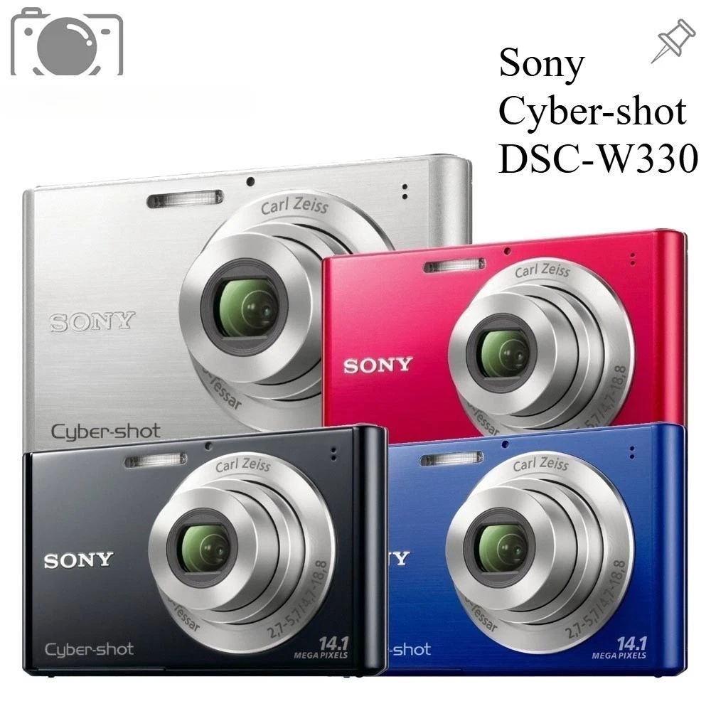 Preços baixos em Câmeras digitais Sony DSC-W330 com gravação de