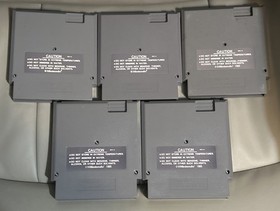 NES Game Lot Super Mario Duck Hunt Track & Field Trojan Rad Racer Golf Untested