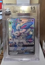 Pokémon Sylveon GX SV76/SV94 Hidden Fates Shiny Secret Rare Holo BGS 9.5 on eBay