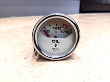 CLASSIC MINI COOPER S GENUINE ROVER SPORT MAGNOLIA OIL TEMP GAUGE DIAL RARE MPI