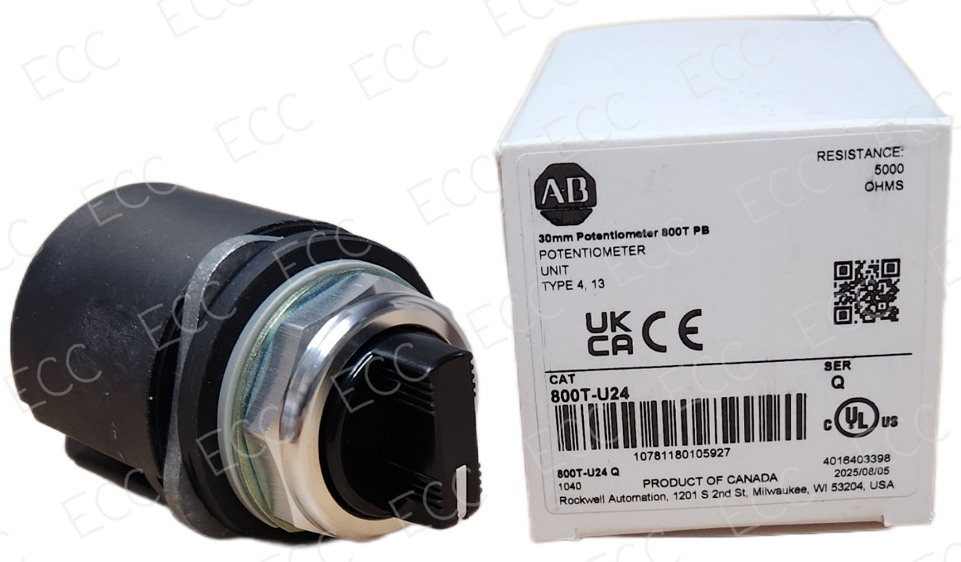 New Allen Bradley 800T-U24 Potentiometer 5000 OHMS