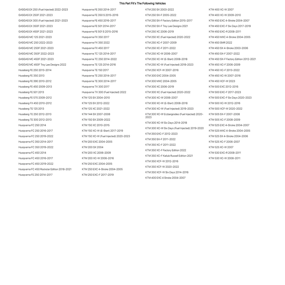 Suporte de pinça de freio traseira Tusk com protetor de disco de freio laranja para KTM 400 XC-W 2007 - Imagem 2 de 2