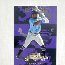 2025 Panini Crusade Tre' Morgan #22 Purple Rookie 26/99 Tampa Bay Rays