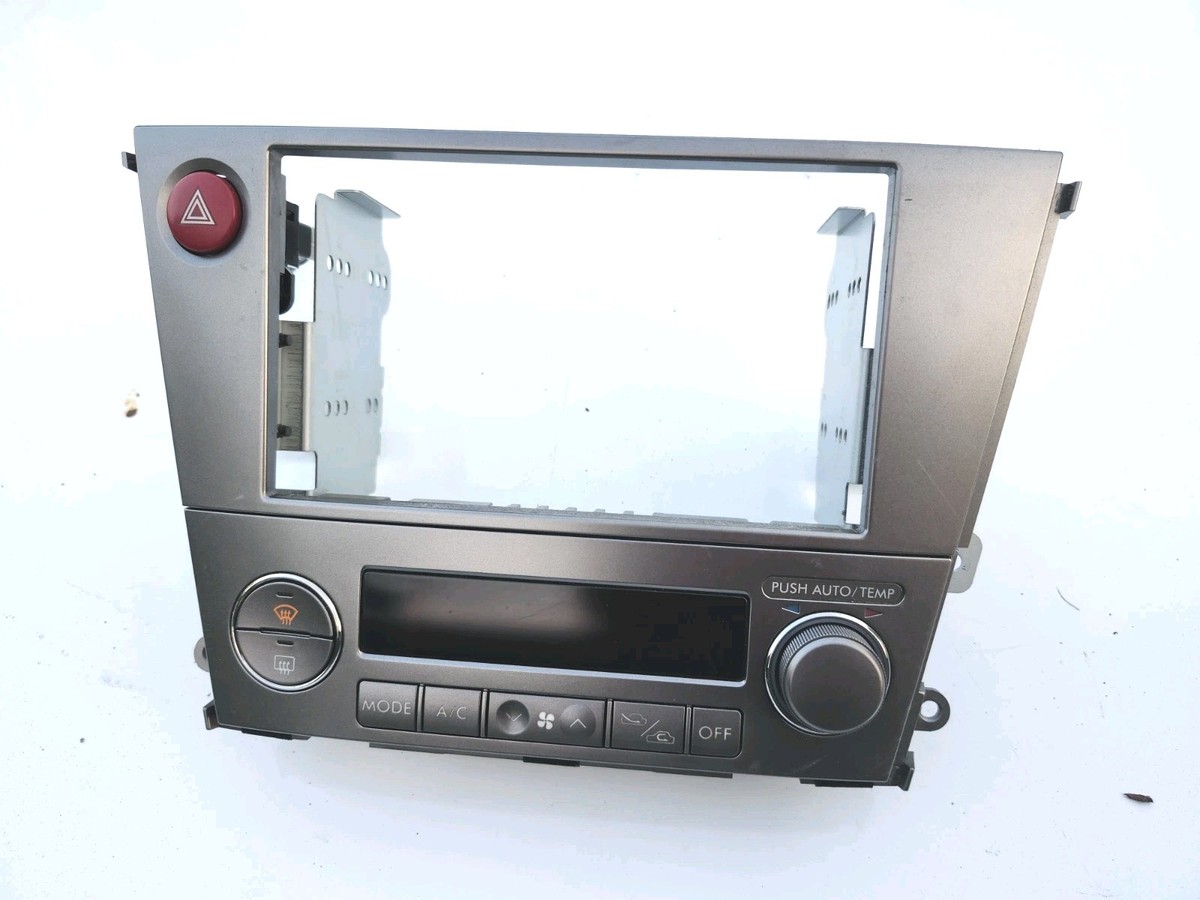 JDM Subaru Legacy BL5 BP5 Double 2DIN Dual Audio A/C Panel OEM | eBay