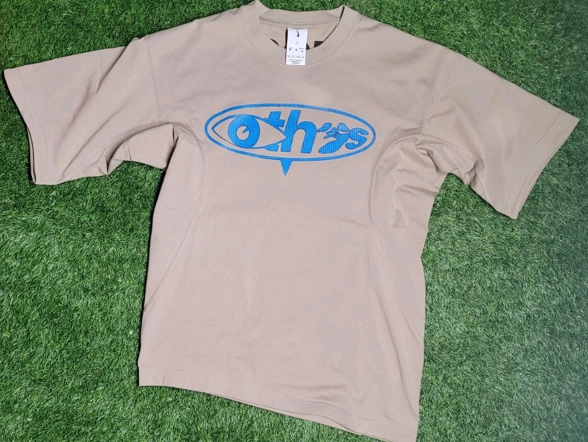 OFF WHITE X NIKE Taglia XS T shirt Nike x Off White uomo 005 kaki beige DN1757 247