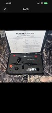 Master Elite Plus Ultimate Airbrush Set, Model 120, Dual-Action, 3 Tip Kit, Case