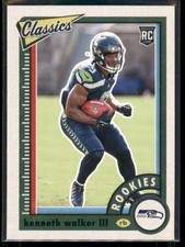 2022 Panini Classics Kenneth Walker III RC #158 Seattle Seahawks