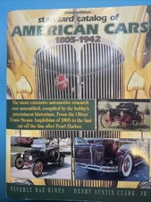 Standard Catalog of American Cars, 1805-1942 Beverly R., Clark, H Third Edition