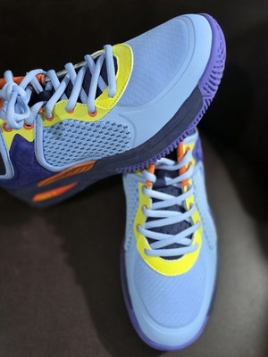 AND1 Delta TPR Light Blue Yellow Purple Orange Low Top Lace  display picture 3