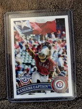 2011 Topps Opening Day Mascots Rangers Captain #M-23 Texas