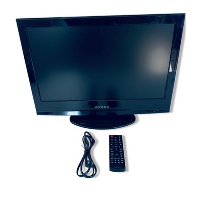 TV DVD Combo  & Remote 2007 Dynex LCD Retro S-VIDEO Inputs DX-24LD230A12