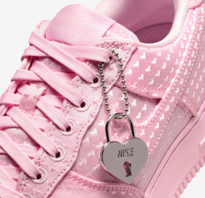 Size 7 - Nike Air Force 1 2026 Low Valentine's Day Pink Foam W for