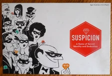 EUC Wonder Forge "Suspicion Board Game of Secret Identity & Deduction   Ages 10+