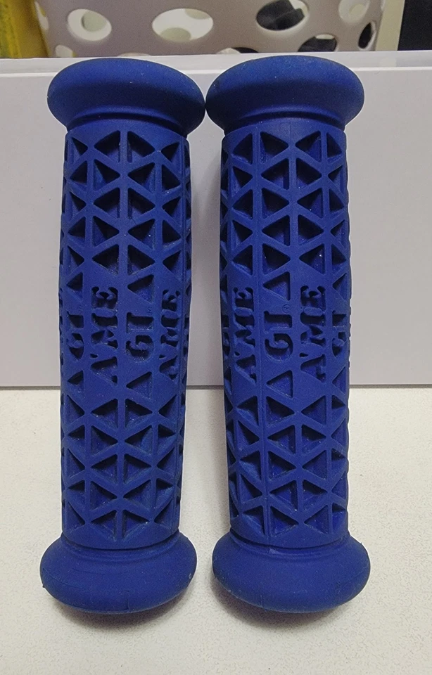 GT A’ME Blue Anatomical Bmx Freestyle Grips PFT Performer Interceptor Mach One - Image 3 of 4