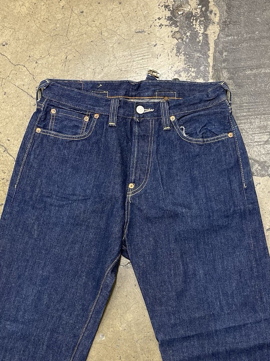Levi's Vtg Clothing 1937 Denim Jeans Buckle Back Selvedge 32x32