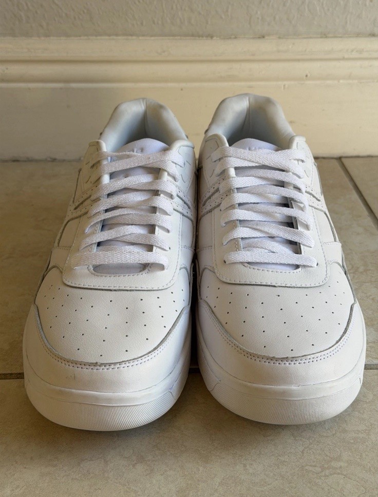 Under Armour Court 96 White 3028633-103 Men's Size 15 Sneakers