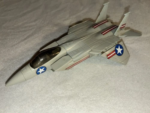 Gobots Vintage 1985 Super Leader 1 Bandai Jet Fighter Plane Transformer  F15 Toy