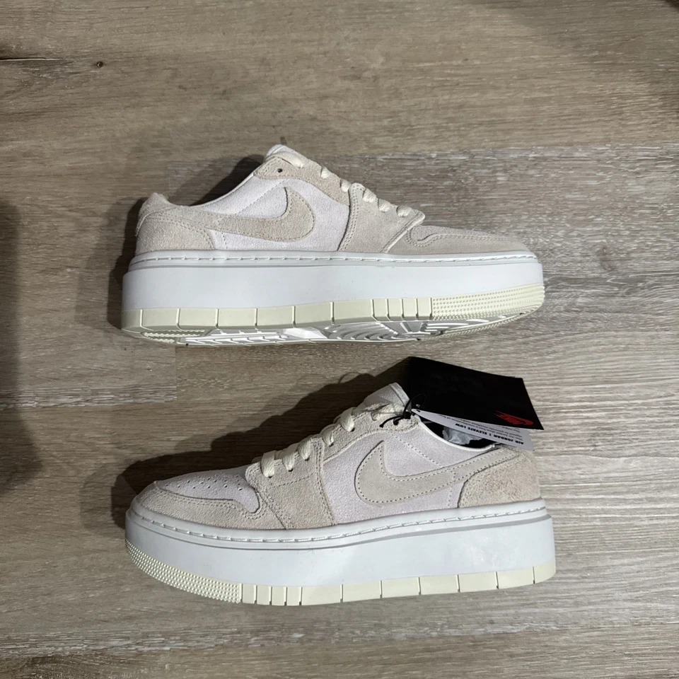 [DH7004-101] Mujer Air Jordan RETRO 1 ELEVATE LOW 'Coconut Milk' (W) Foto 4 de 4