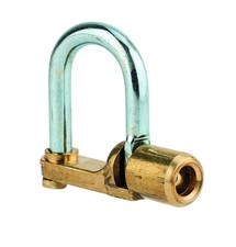 Serratura 329 Staffa Triangolare 5mm Acciaio Gancio Semplice Chiave