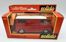 Vintage Solido Toner Gam No. 368 Citroën C35 Rescue Van 1:50 Diecast France