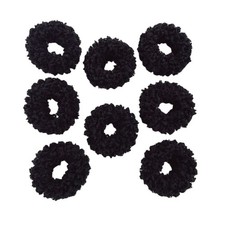 Grutyopkn 8pcs Plush Scrunchie Hair ties Large Scrunchie fluffy tied Hair Rop...