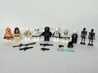 Lego Star Wars Mini Figures Lot of 10 with Helmets Weapons Accessories