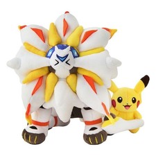 Pokemon Center Solgaleo and Pikachu Plush Doll Singapore Limited Edition