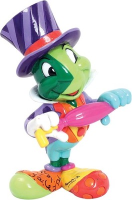 Britto Disney 6006087 Jiminy Cricket Mini Statue  3'' New RARE P