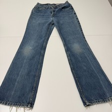 Vintage Made in U.S.A Levi's 517 Boot Cut Low Rise distressed 