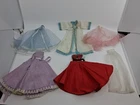 VINTAGE 50’s-60’s Barbie Best Buy Lot Great Style High End Home Made? Dresses 6
