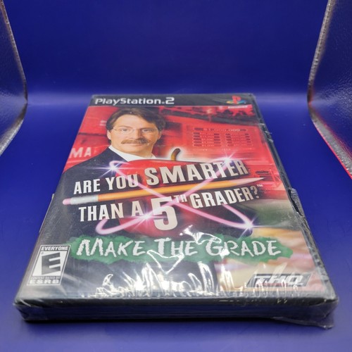 Are You Smarter Than A 5th Grader? Make The Grade Playstation 2 PS2 Game Sealed - Picture 4 of 5