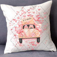 Personalised Valentine  Printed Cushion Covers 